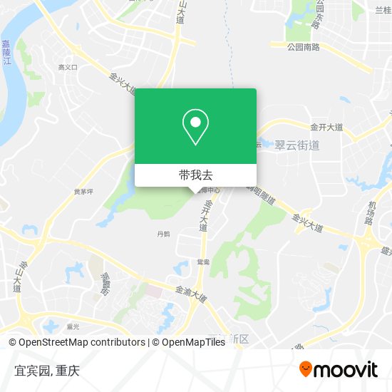 宜宾园地图