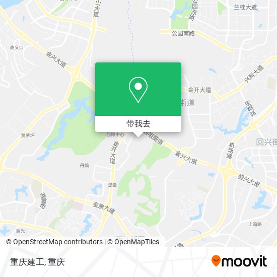 重庆建工地图