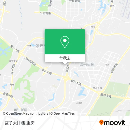 蓝子大排档地图