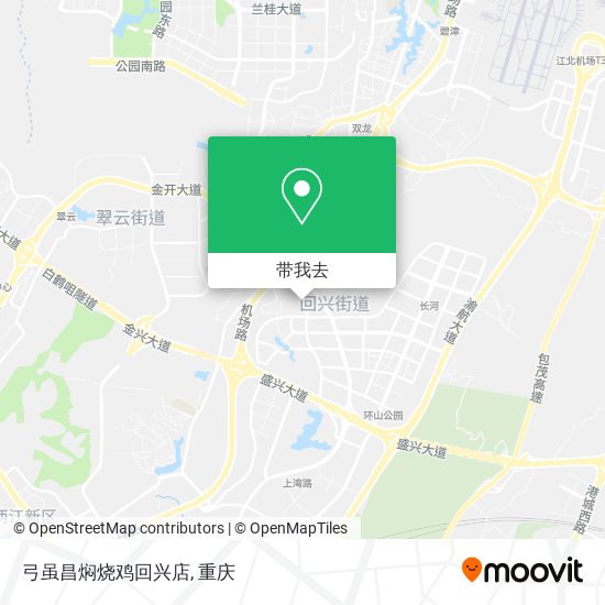 弓虽昌焖烧鸡回兴店地图