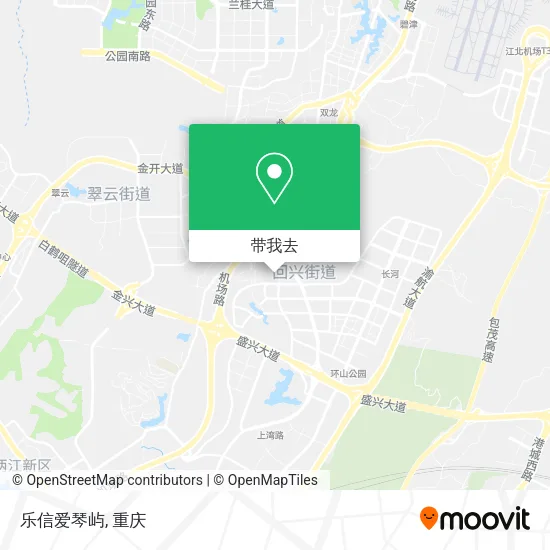 乐信爱琴屿地图
