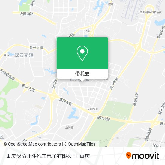 重庆深渝北斗汽车电子有限公司地图