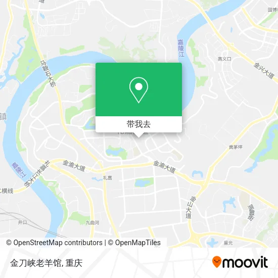 金刀峡老羊馆地图