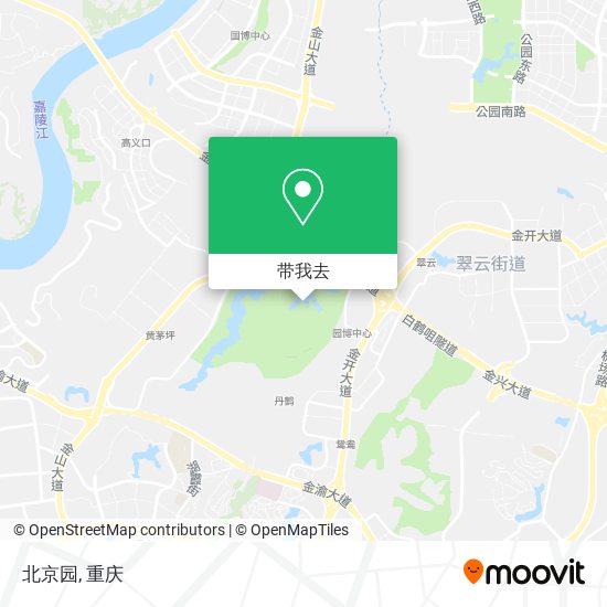 北京园地图