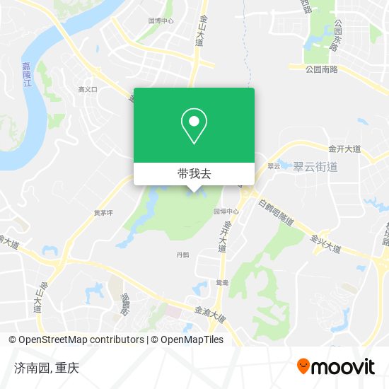 济南园地图