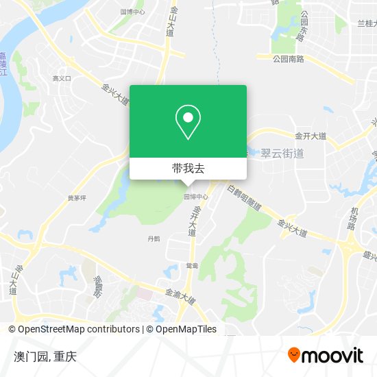 澳门园地图