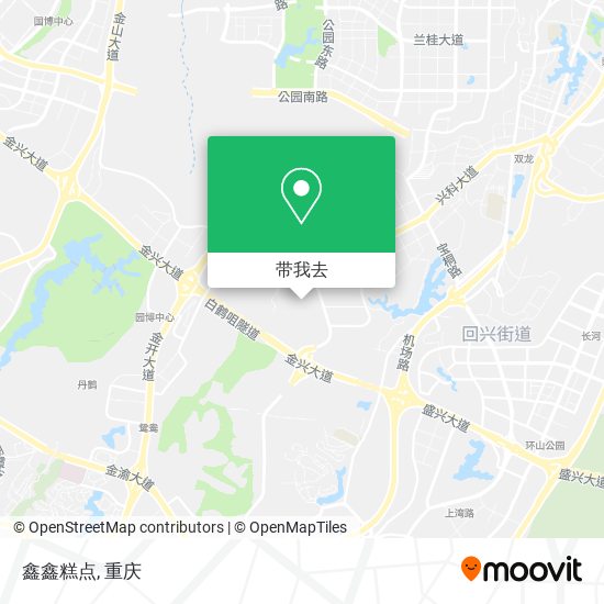鑫鑫糕点地图