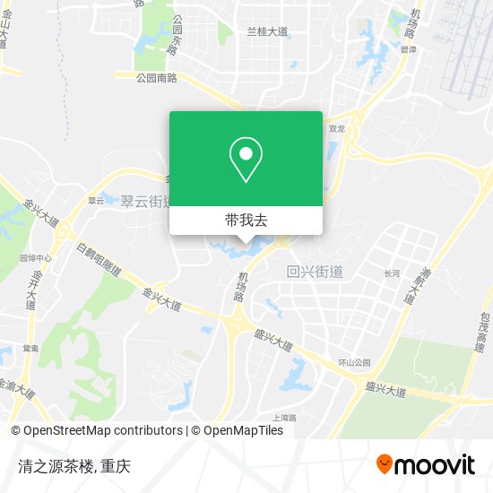 清之源茶楼地图