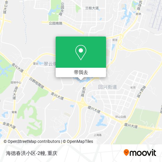 海德春洪小区-2幢地图