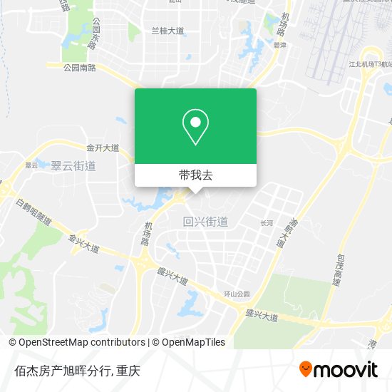 佰杰房产旭晖分行地图