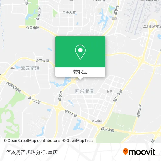 佰杰房产旭晖分行地图