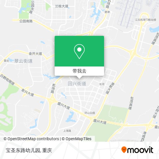 宝圣东路幼儿园地图