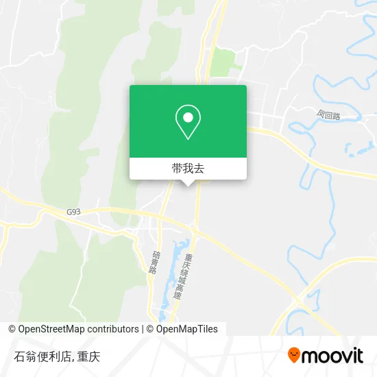 石翁便利店地图