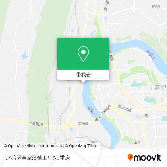 北碚区童家溪镇卫生院地图