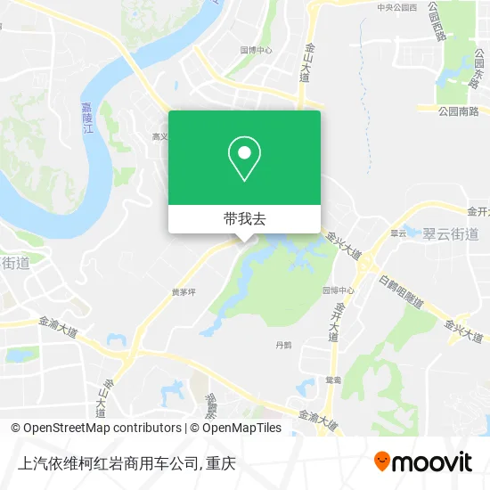 上汽依维柯红岩商用车公司地图