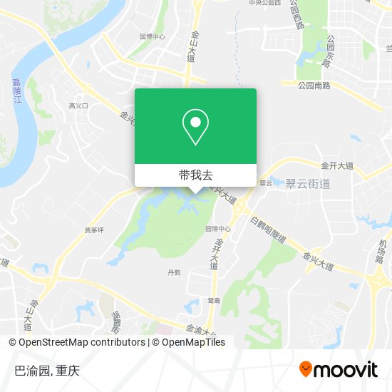 巴渝园地图