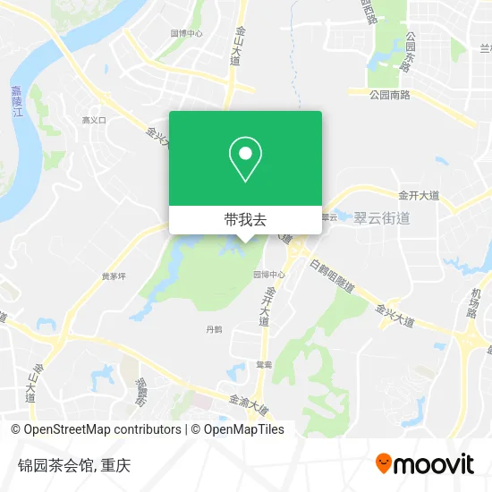 锦园茶会馆地图