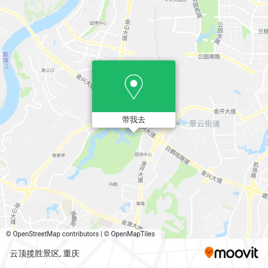 云顶揽胜景区地图