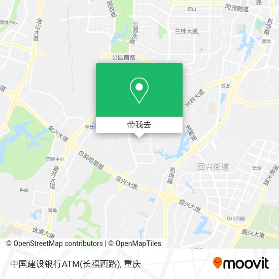 中国建设银行ATM(长福西路)地图