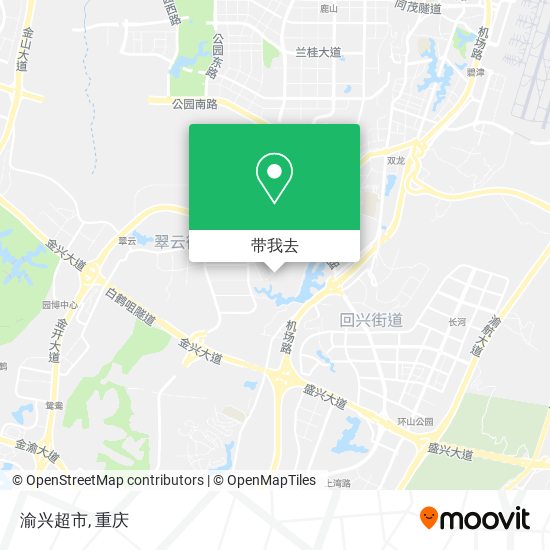 渝兴超市地图