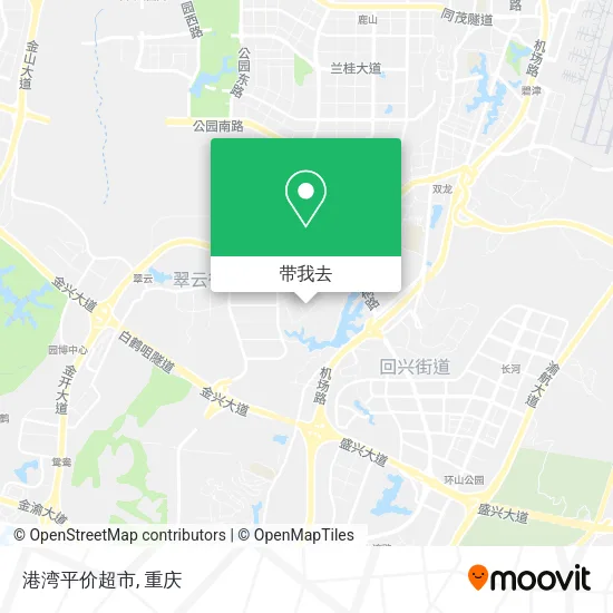 港湾平价超市地图