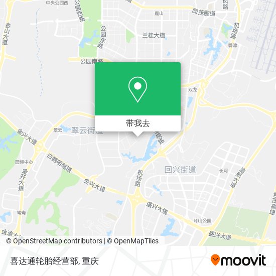 喜达通轮胎经营部地图