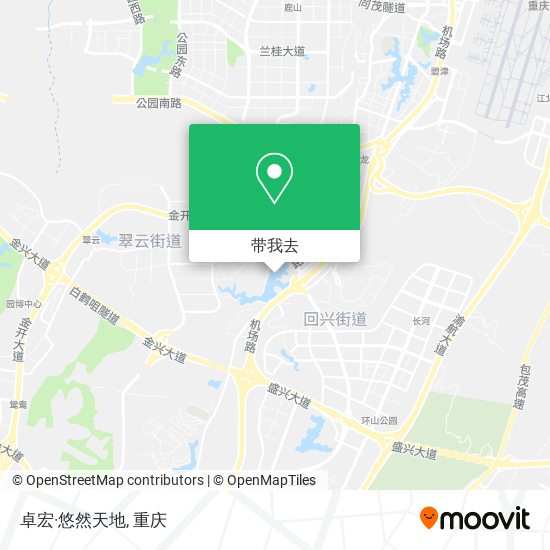 卓宏·悠然天地地图