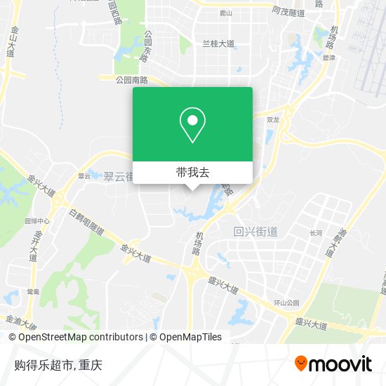 购得乐超市地图