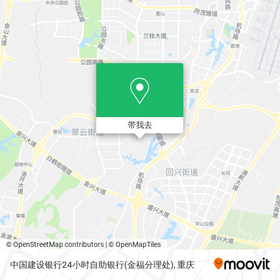 中国建设银行24小时自助银行(金福分理处)地图