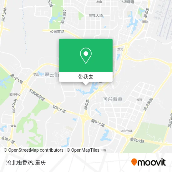 渝北椒香鸡地图