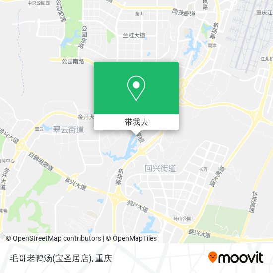 毛哥老鸭汤(宝圣居店)地图