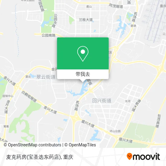 麦克药房(宝圣选东药店)地图