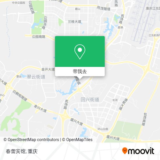 春蕾宾馆地图