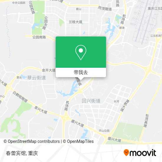 春蕾宾馆地图