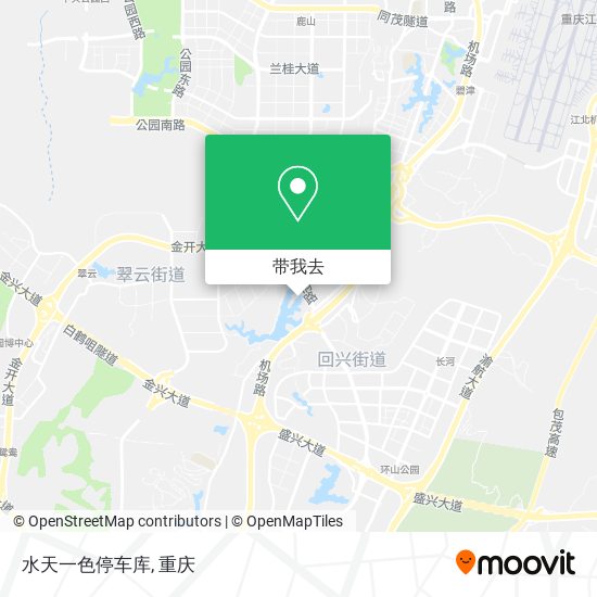 水天一色停车库地图