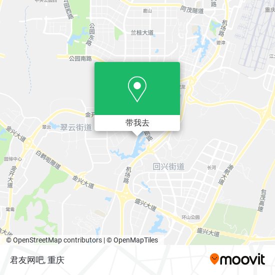 君友网吧地图