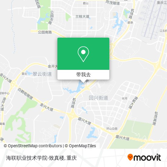 海联职业技术学院-致真楼地图