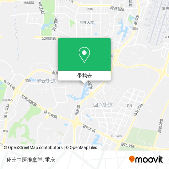 孙氏中医推拿堂地图