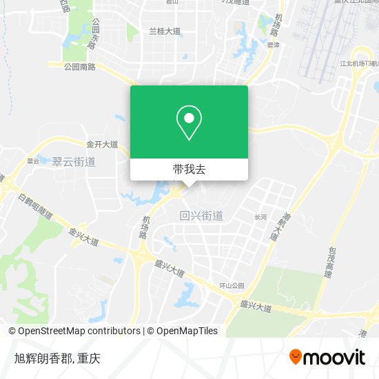 旭辉朗香郡地图