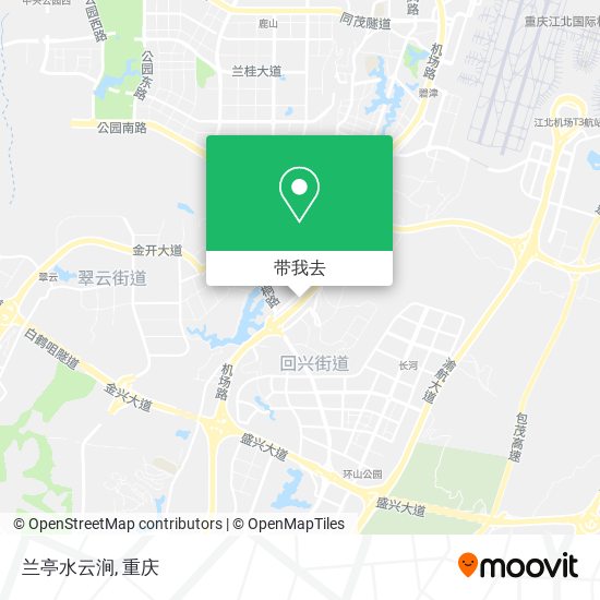 兰亭水云涧地图