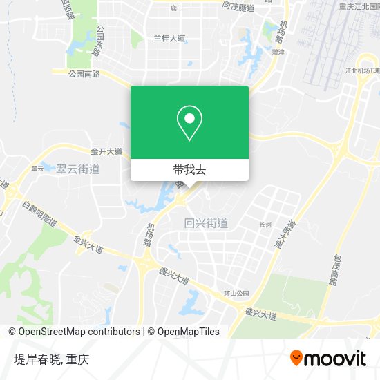 堤岸春晓地图