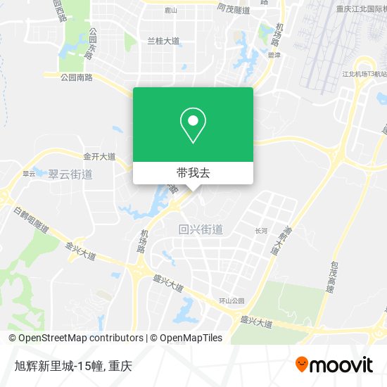 旭辉新里城-15幢地图