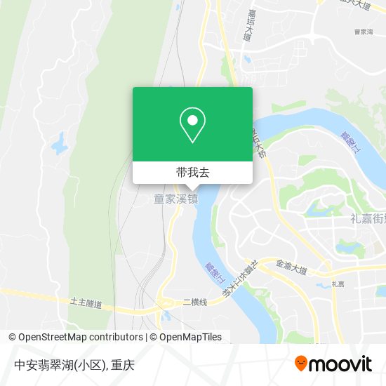 中安翡翠湖(小区)地图