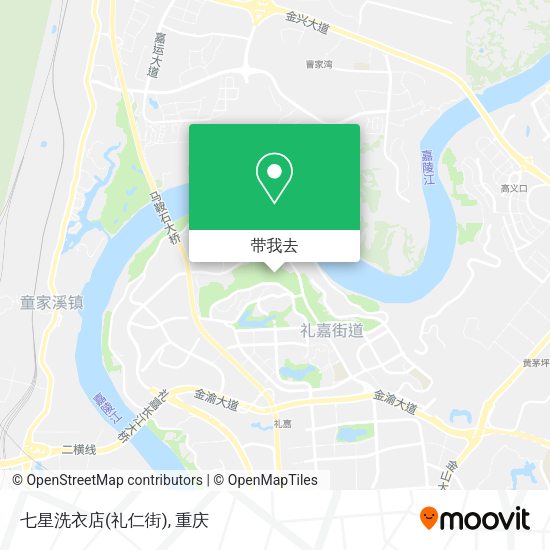 七星洗衣店(礼仁街)地图