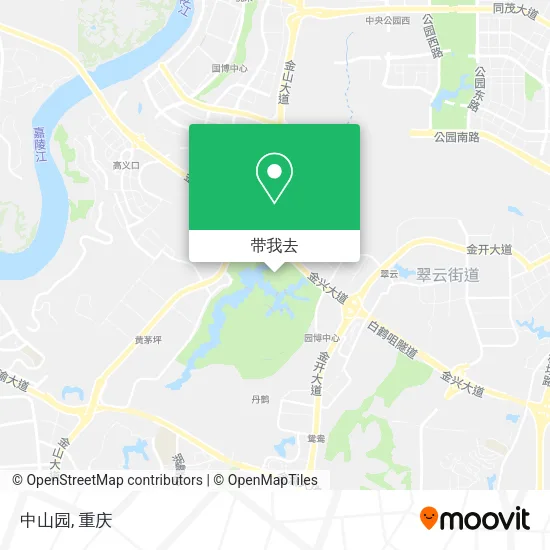 中山园地图
