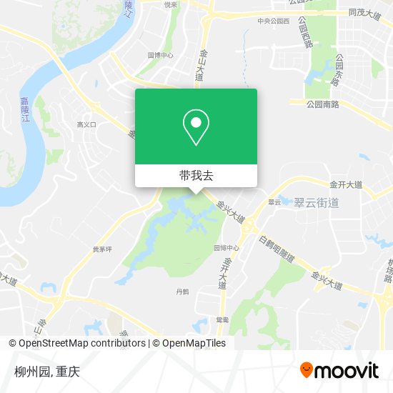 柳州园地图