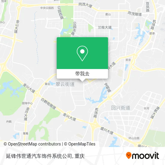 延锋伟世通汽车饰件系统公司地图