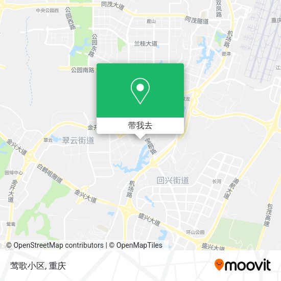 莺歌小区地图