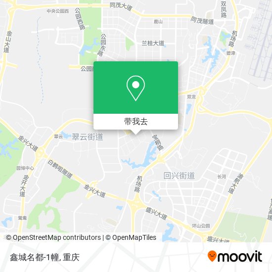 鑫城名都-1幢地图