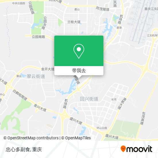 忠心多副食地图